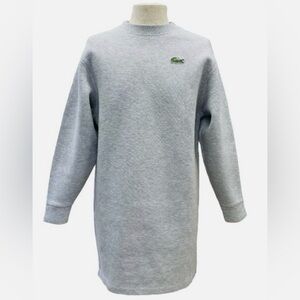 🐊 Classic & Cozy Lacoste Sweatshirt Dress